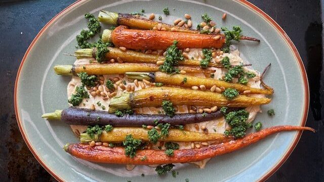 carrots on plate