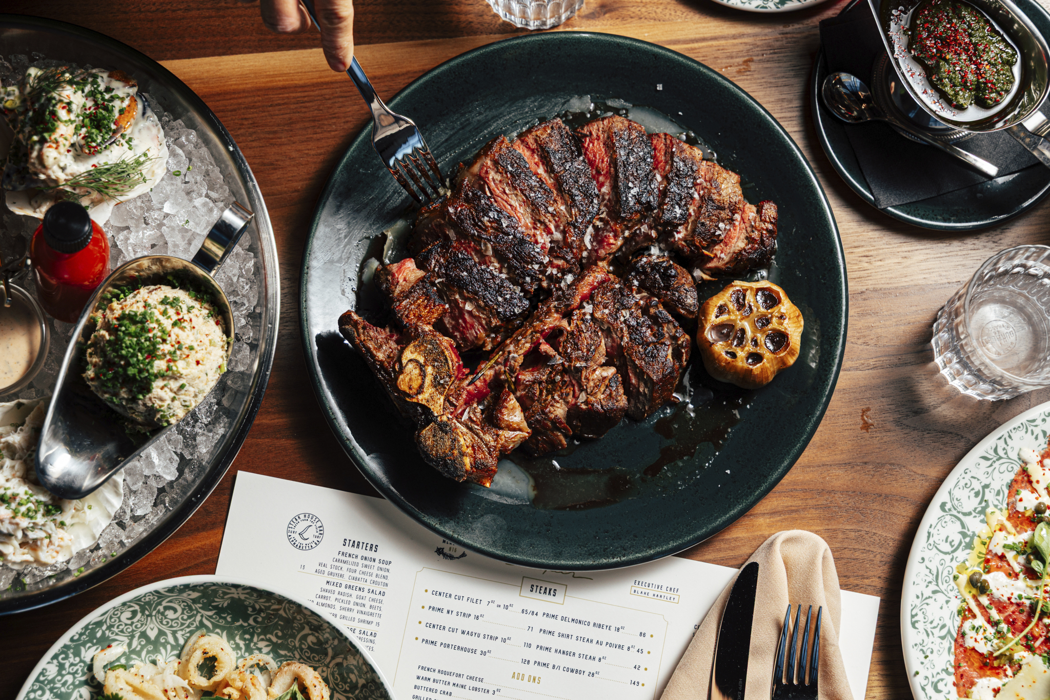 Menu at Lapeer Steak and Seafood Birmingham