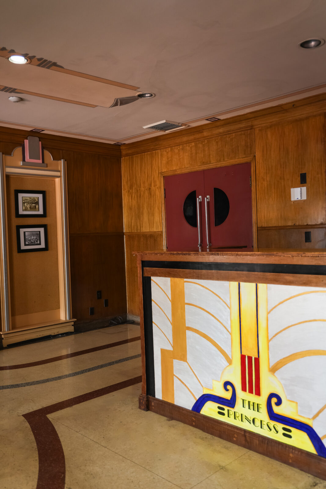 Interior of Princess Theatre