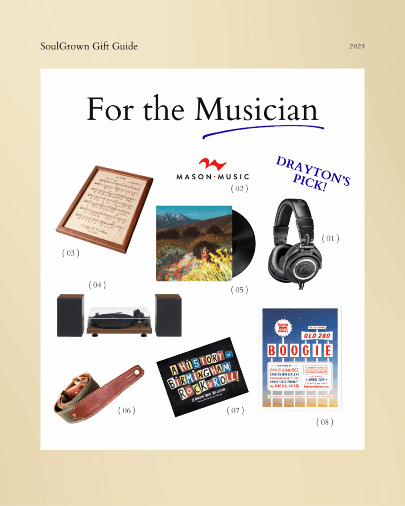 Gift ideas for musicians