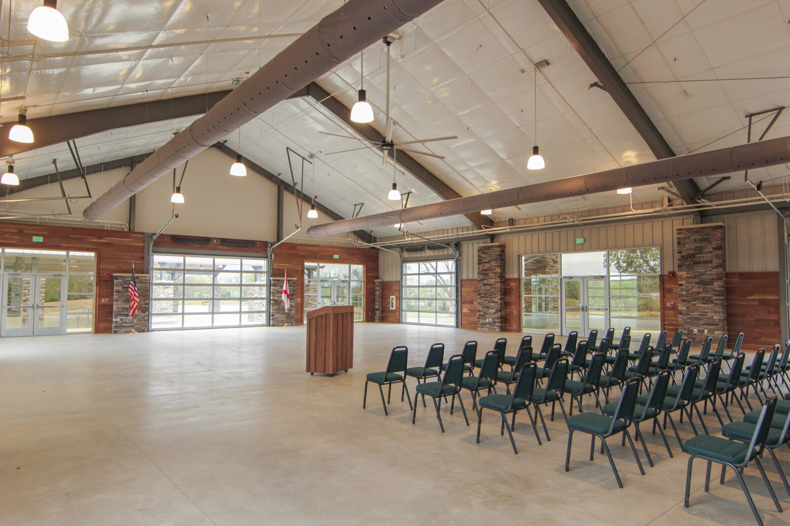 Inside of Blankenship Center