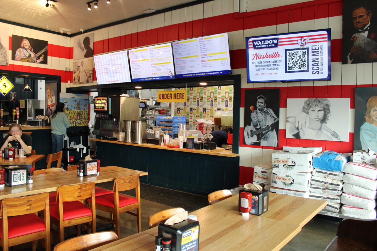 Interior of Waldo's