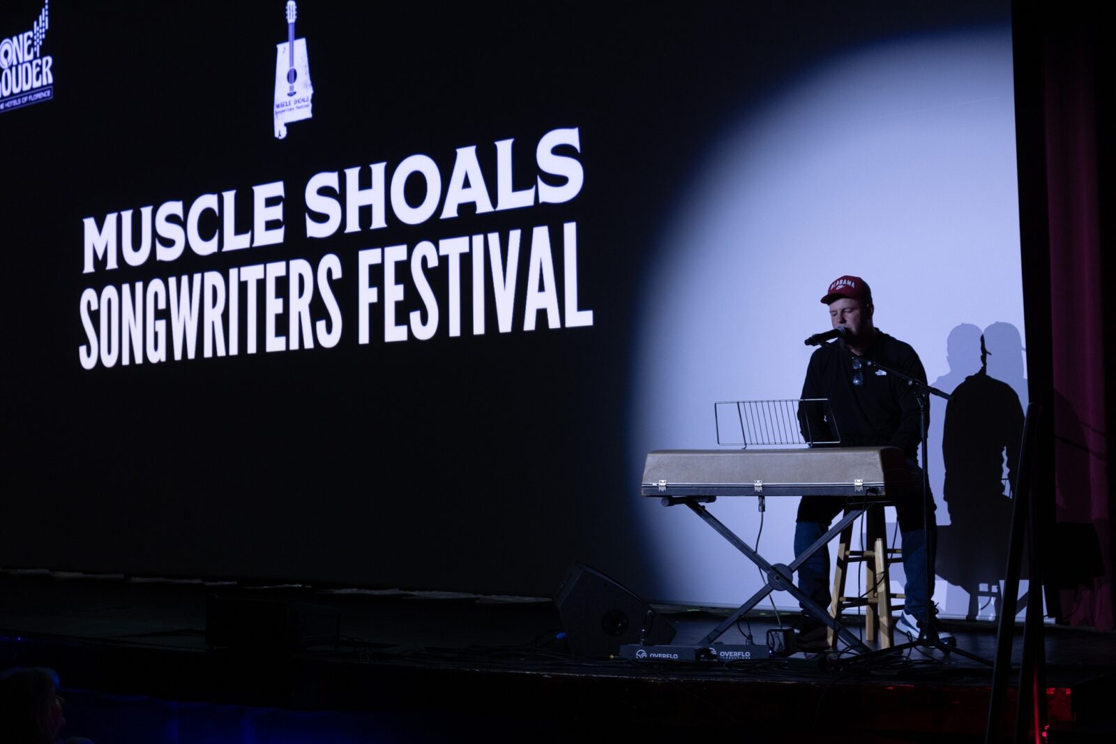 Stage at Muscle Shoals Songwriters Festival