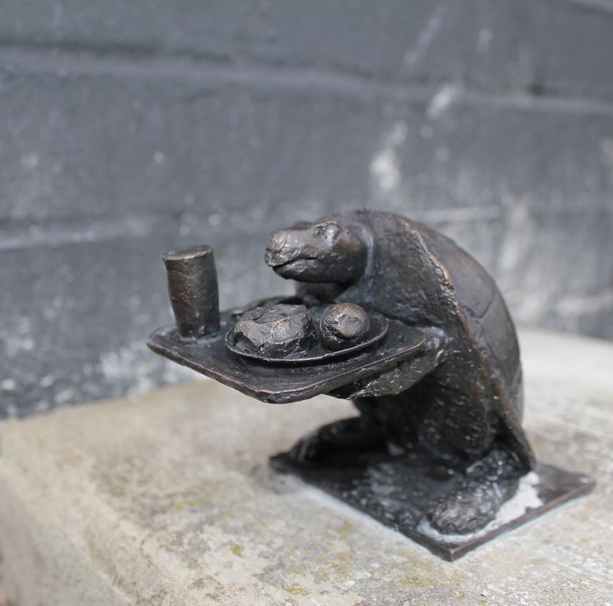 Turtle sculpture