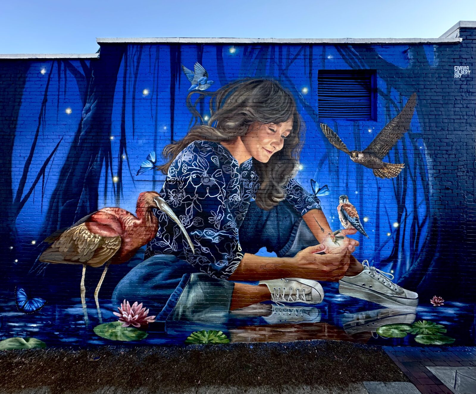Emma Gilbert mural