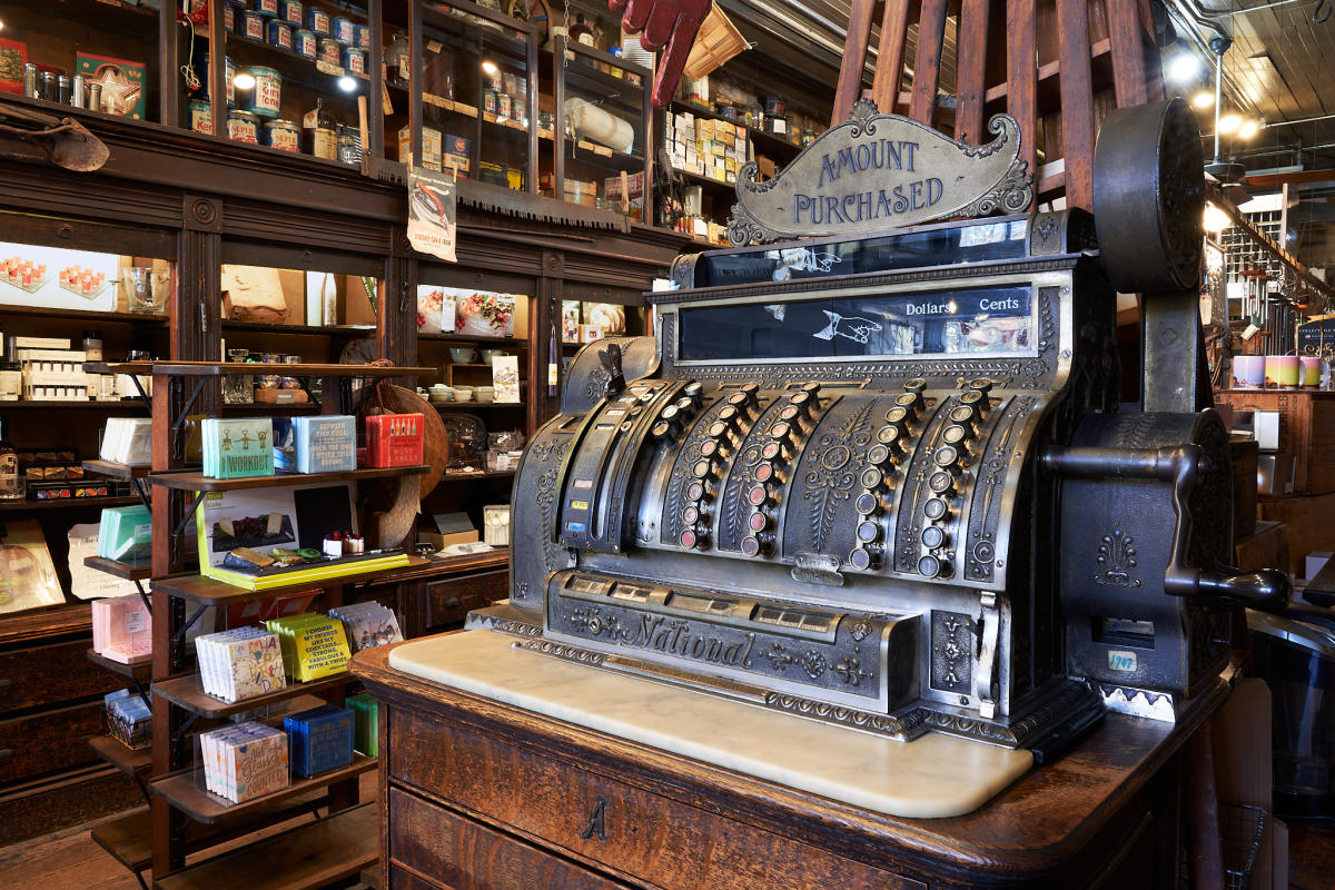 Harrison Brothers vintage register