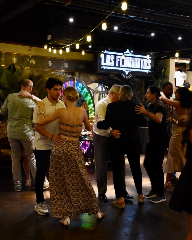 Salsa dancing