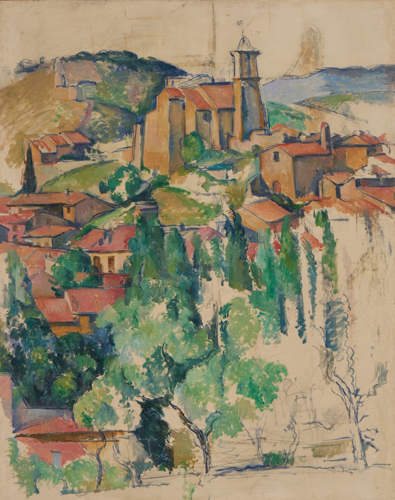 Paul Cézanne The Village of Gardanne