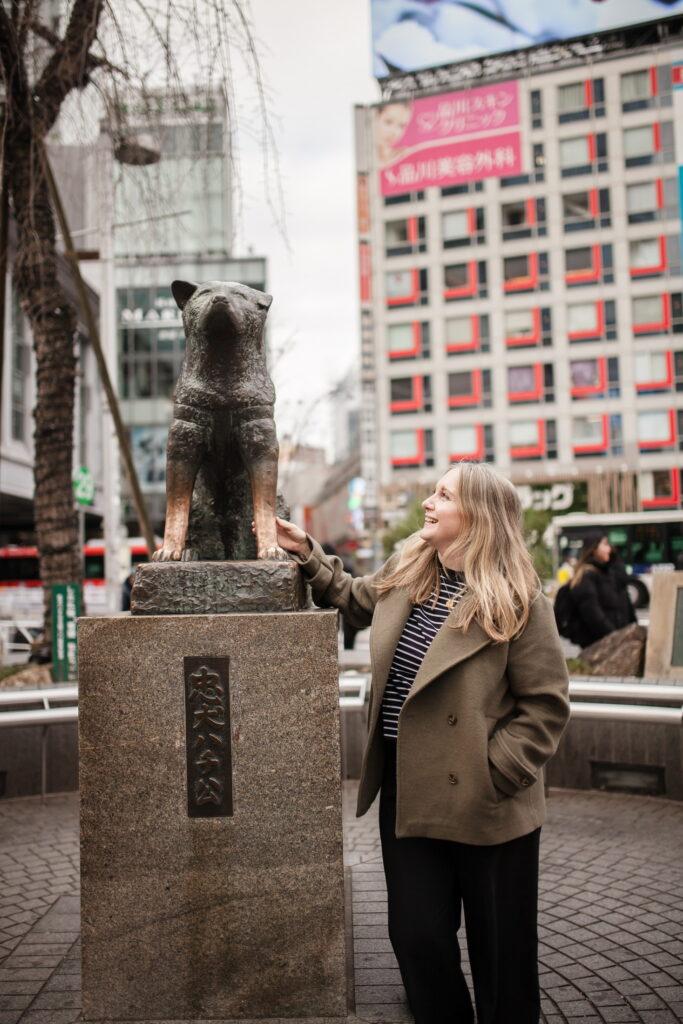 Hachiko statue Tokyo