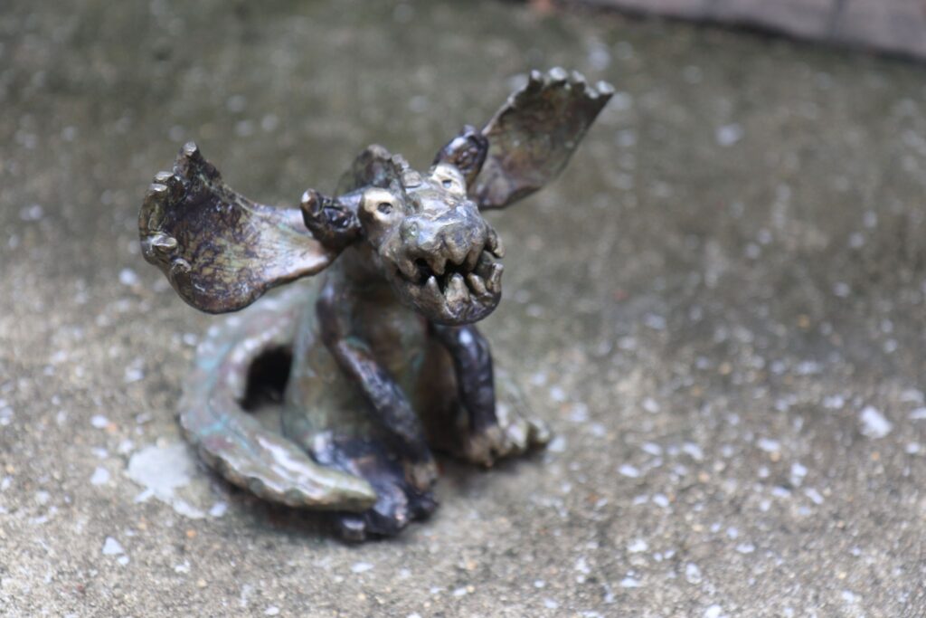 Tuscaloosa monster statue