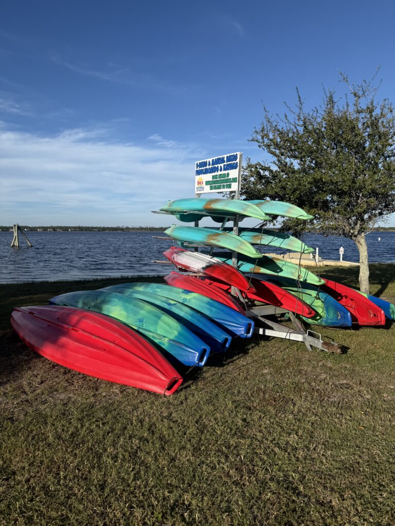 Kayaks and paddleboards