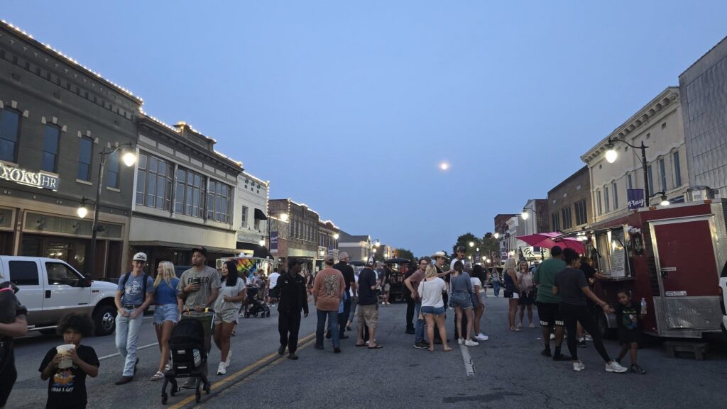 First Friday downtown Gadsden