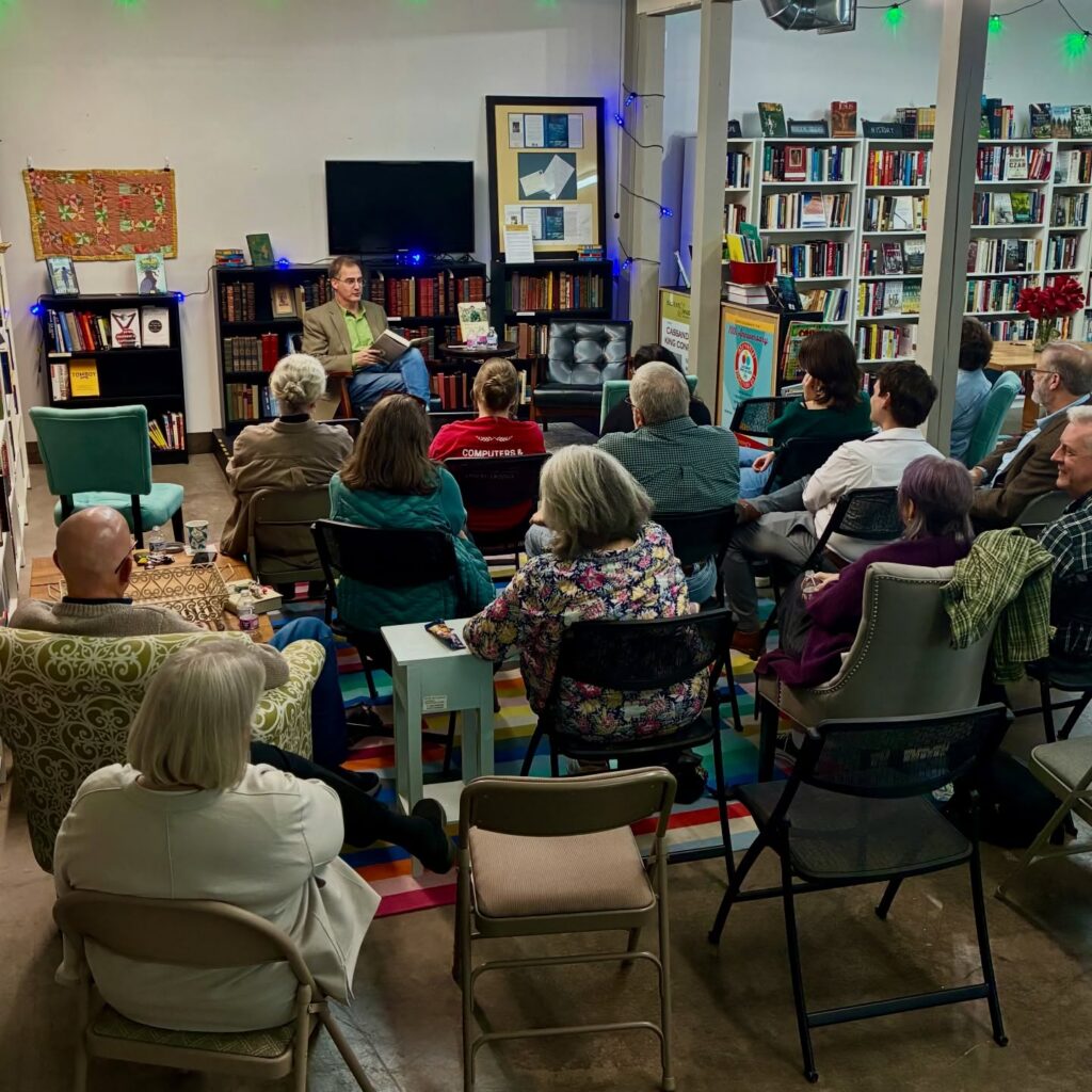 Author event at Ernest and Hadley