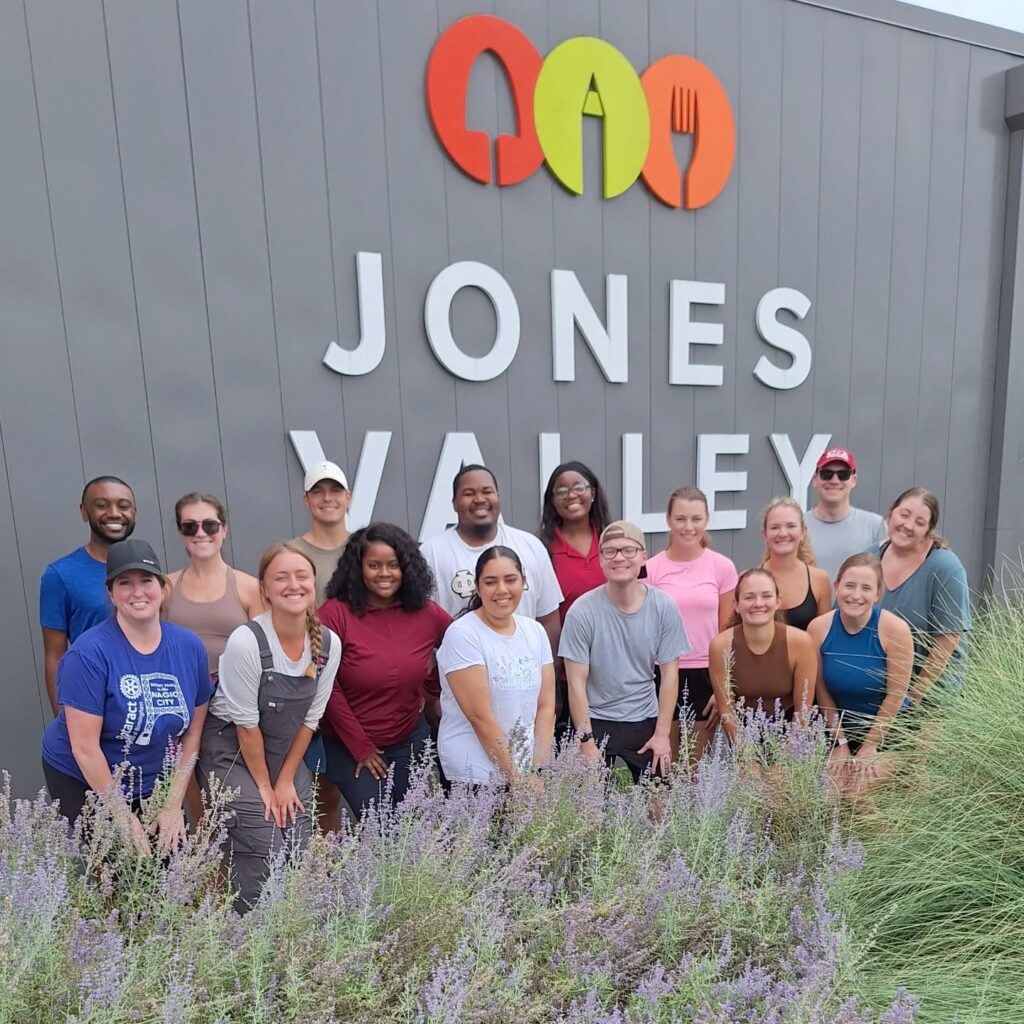 Volunteers at Jones Valley