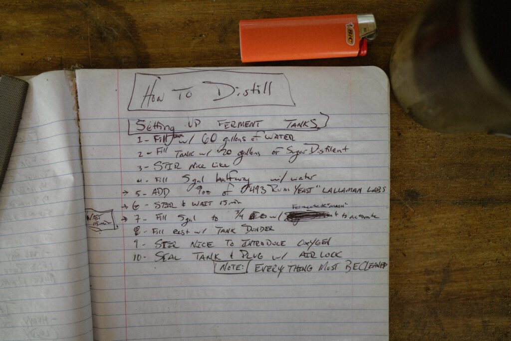 Distilling notes