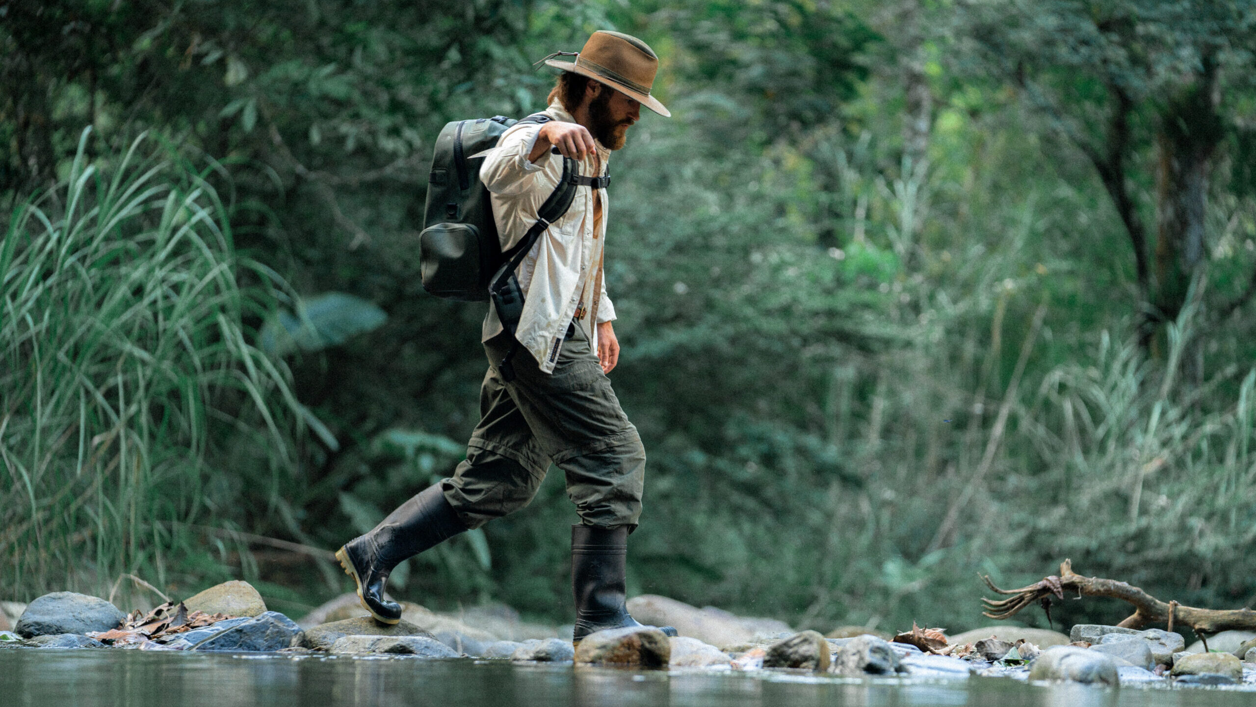 Hatton Smith in the jungle