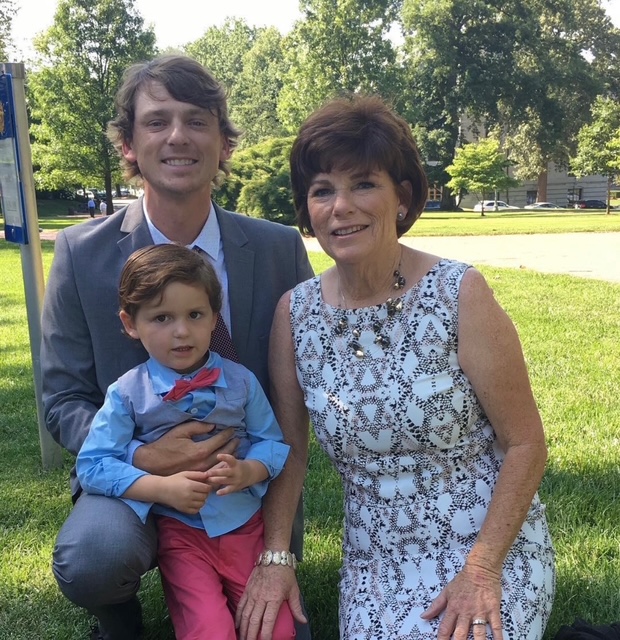 Willy Wilcox with mom