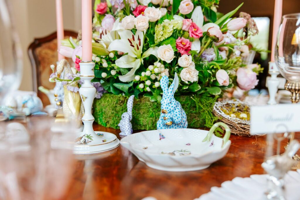 Easter table setting