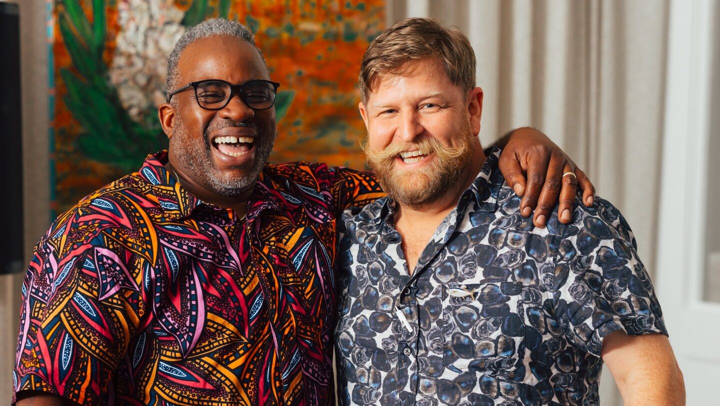 Rob McDaniel and Roscoe Hall