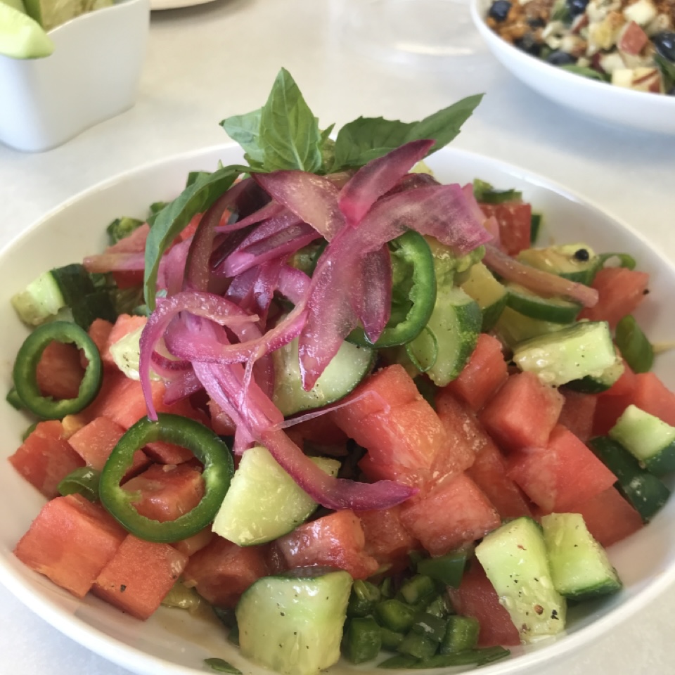 Watermelon salad