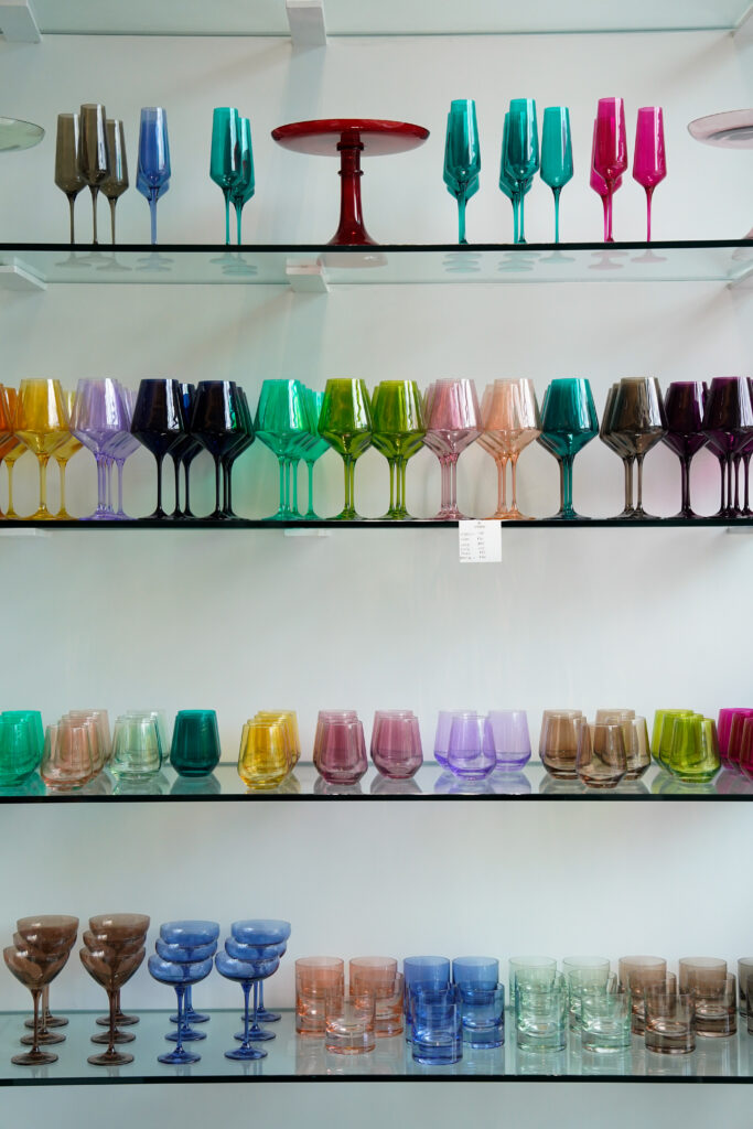 A'mano glassware