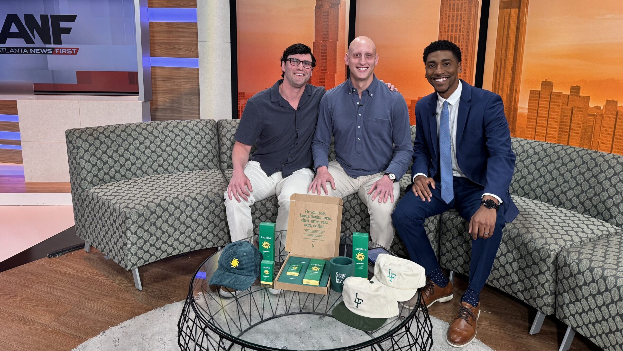 Lazyface Sunscreen founders