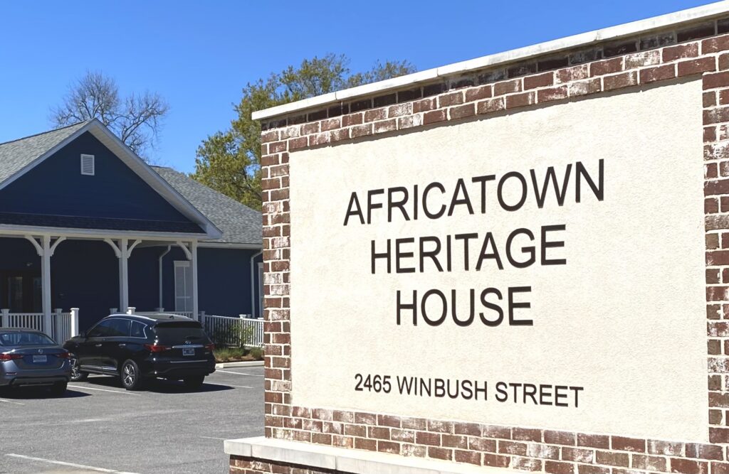 Africatown sign