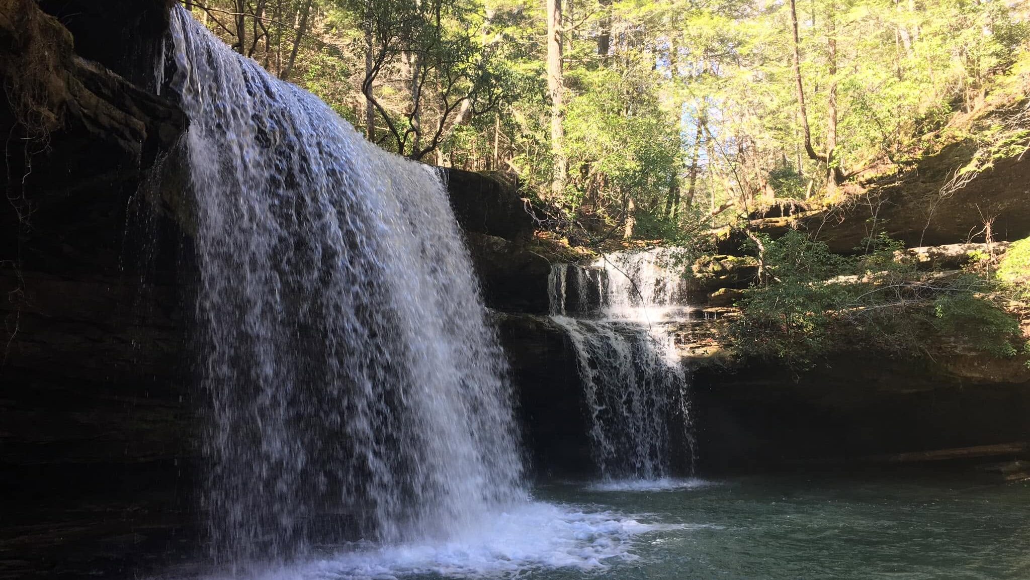 Upper Caney Creek Falls