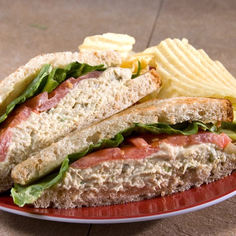 Chicken salad sandwich at Chappy's