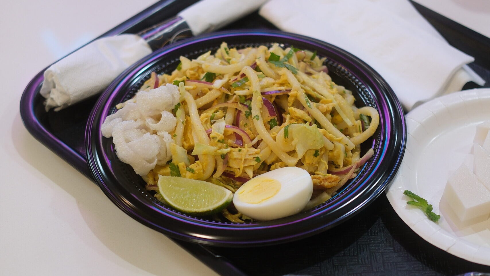 Burmese dish at Road to Burma