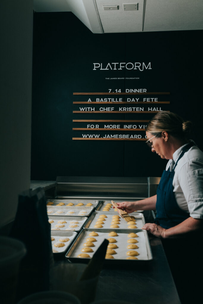 Kristen Hall at Platform by James Beard