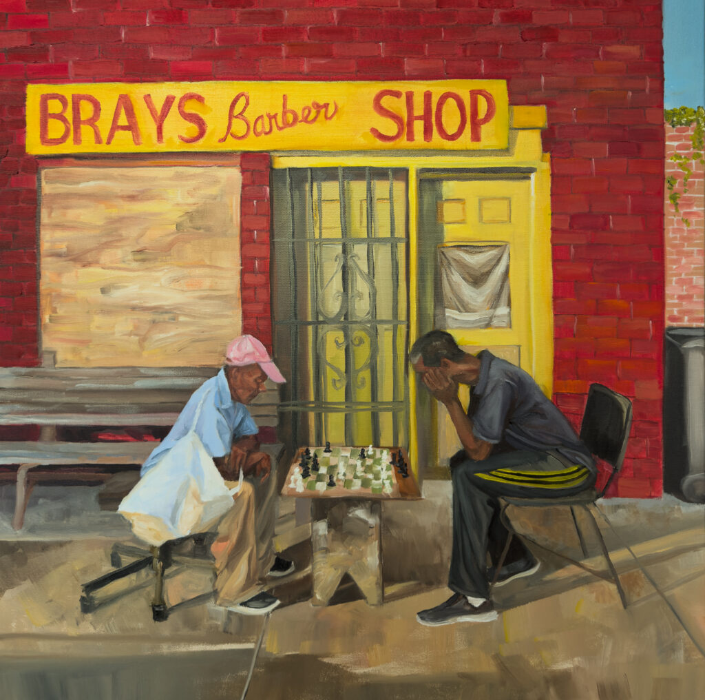 David Banks painting
