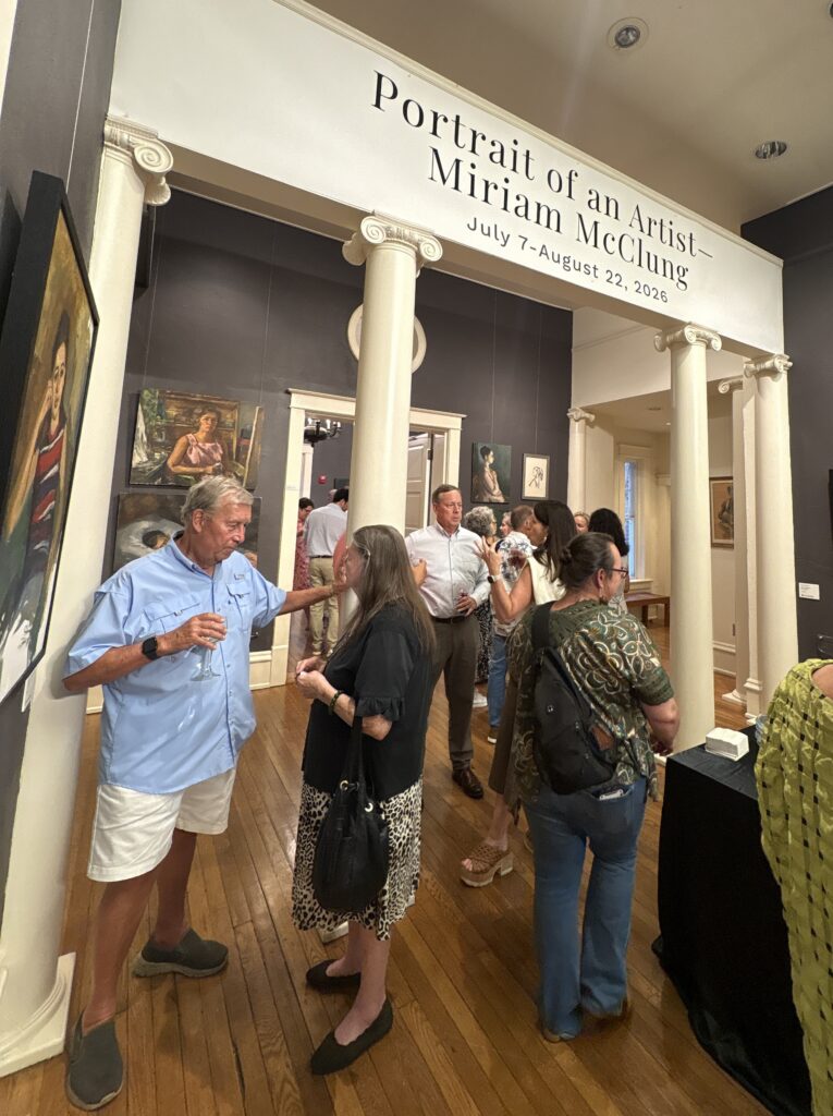 Carnegie reception for Miriam McClung