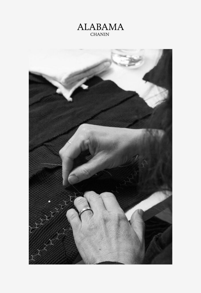 Alabama Chanin sewing hand