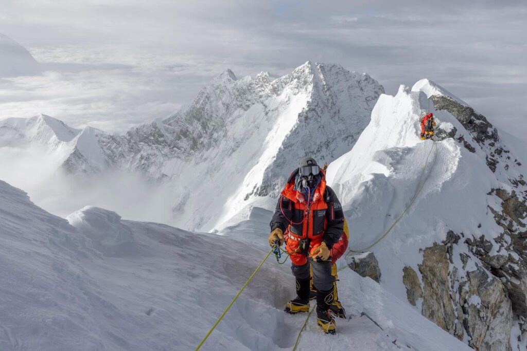 Josh Gates on Mount Everest