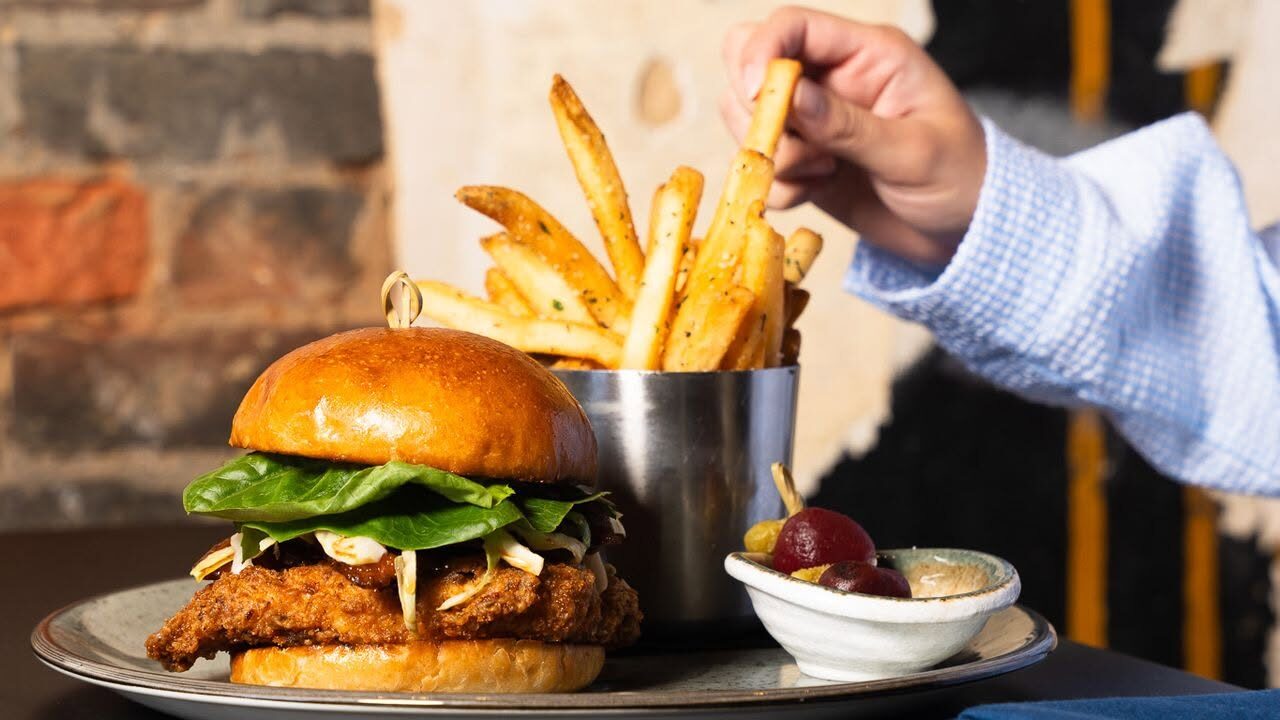 Revivalist chicken sandwich
