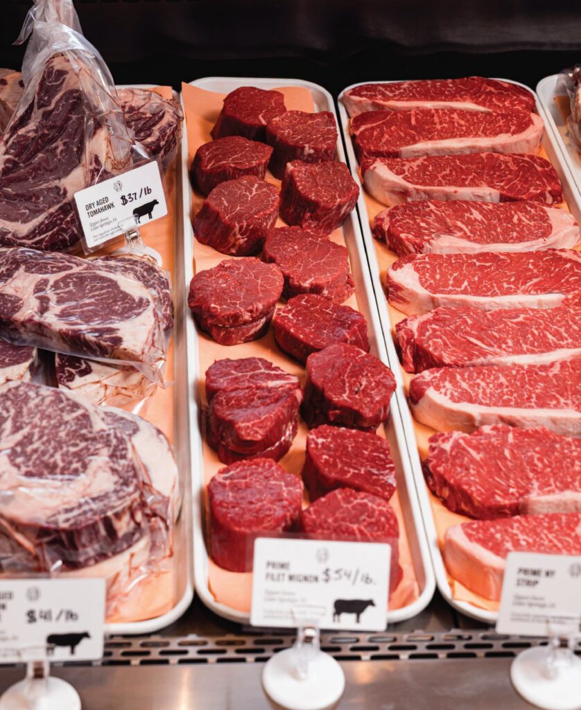 Meat counter at Son of a Butcher