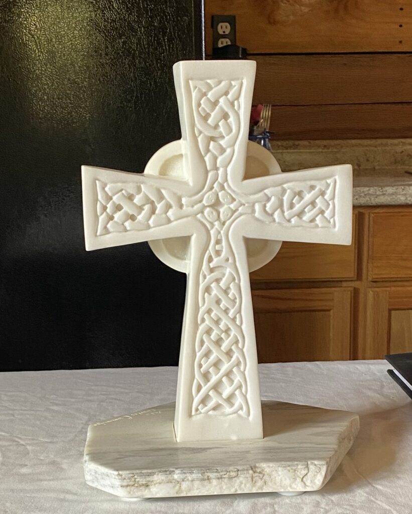 marble cross