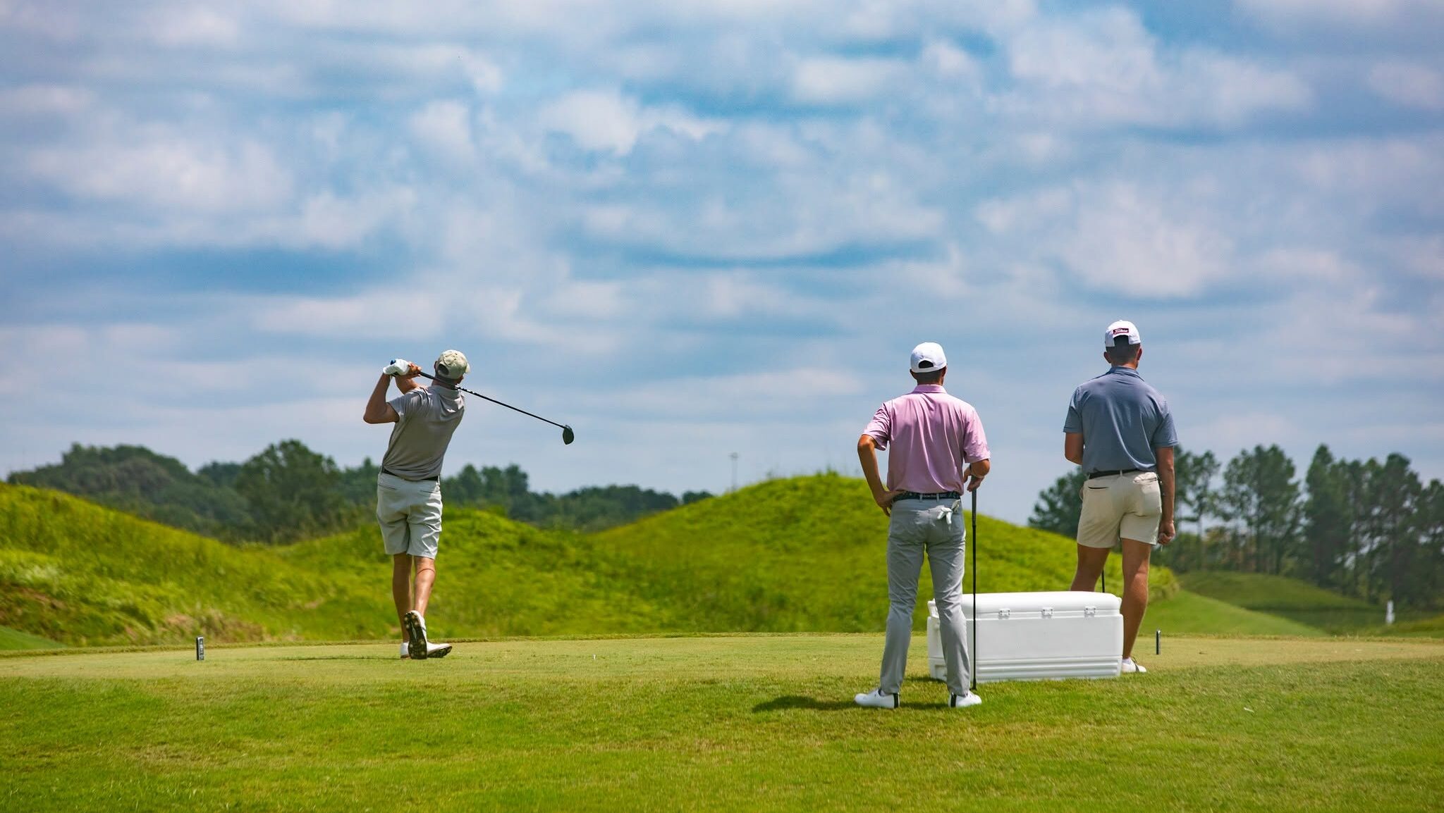 Golf players
