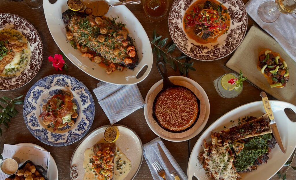 Acre table spread